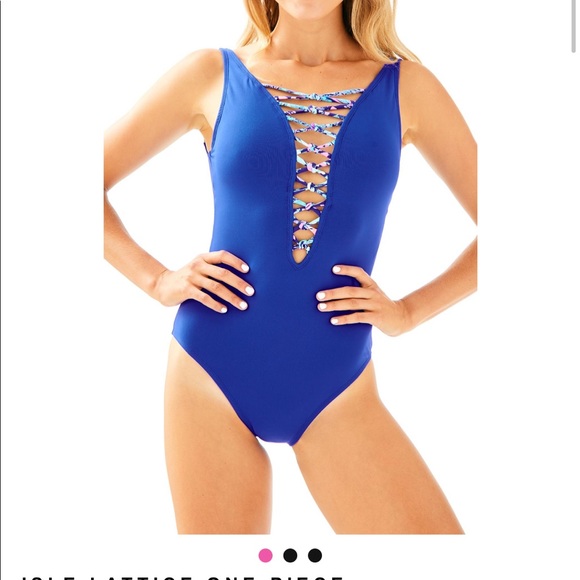 Lilly Pulitzer 🌴🌞Isle Lattice Swimsuit - Picture 6 of 8